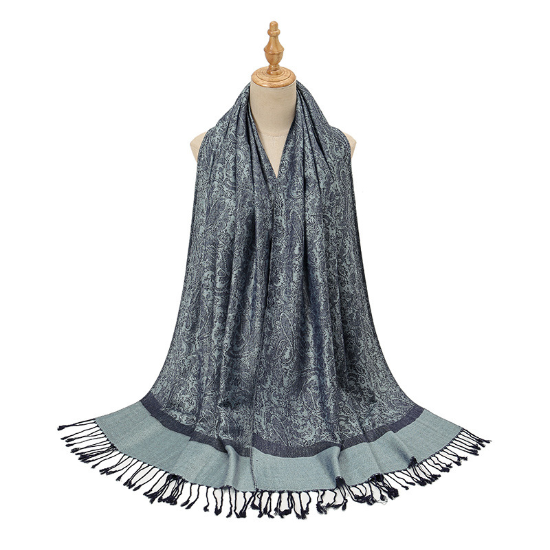 Women's Gender Women's Sweet Solid Color Acrylic Scarf