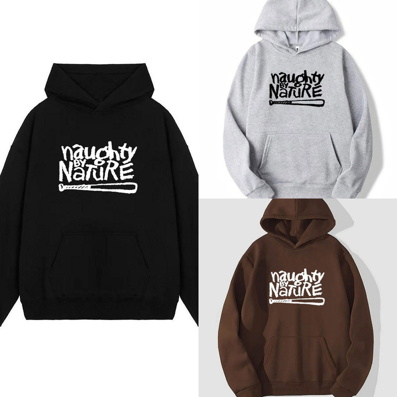Naughty Print Thick Hoodie Hoodies for Men Men