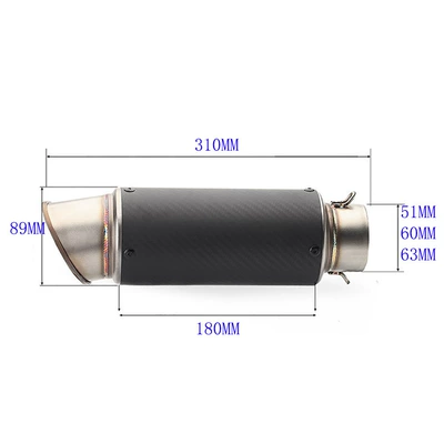Motorcycle modified street: Motorcycle exhaust pipe