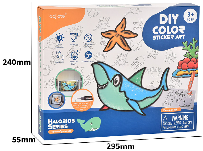 Colgante de Pintura de Gel DIY Plástico Graffiti para Niños image 24