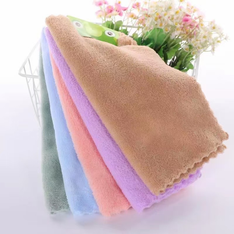 Coral velvet Crescent Crescent Driper Witfuries Wipe the Towel Soft…