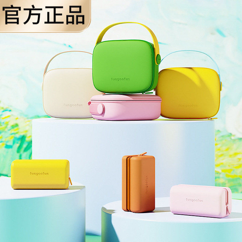 ゴッホの化粧品バッグニッチデザインポータブルかわいいパーティションインスタイル洗濯ポータブル化粧品収納袋|undefined