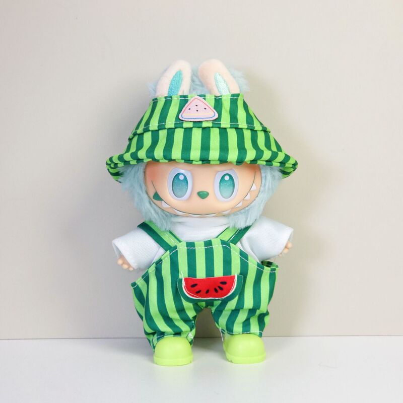 仅衣服适用labubu娃衣坐坐派对一二三代拉布布衣服服装套装等周边|undefined