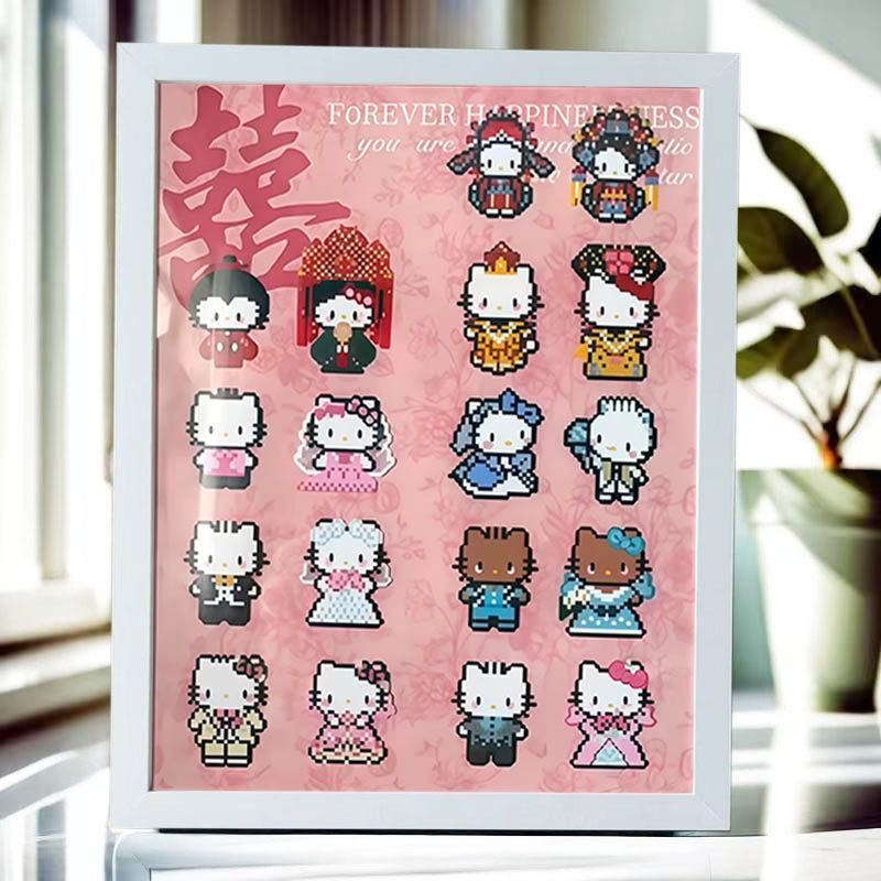 Hello, DIY handmade kt bead photo frame for weddings! A creative and sophisticated engagement gift for friends Hello, DIY handmade kt bead photo frame for weddings! A creative and sophisticated engagement gift for friends