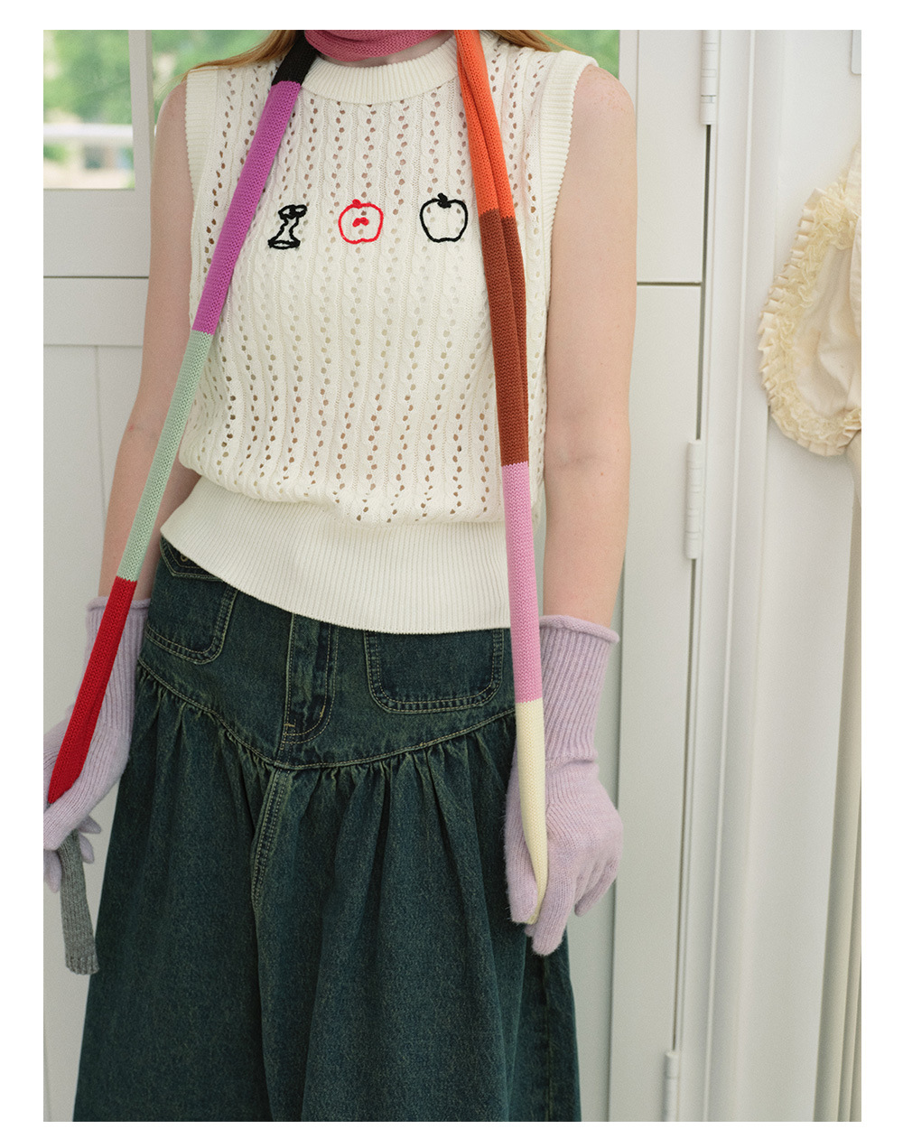 Femmes Vêtement De Rue Commuer Bloc De Couleur Toison Acrylique Foulard display picture 4