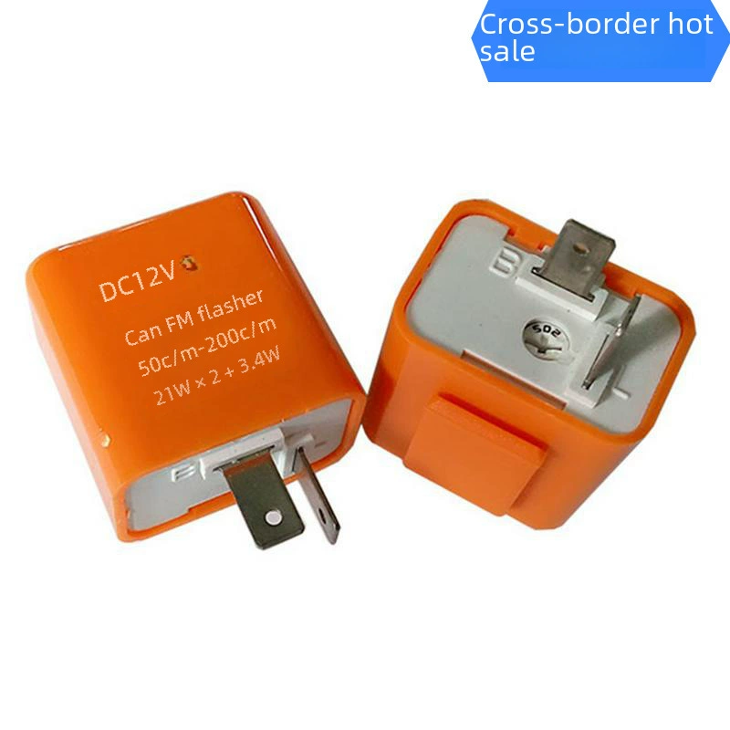 Electric vehicle motorcycle LED flash shift light control relay LED turning light flashing speed adjustment
