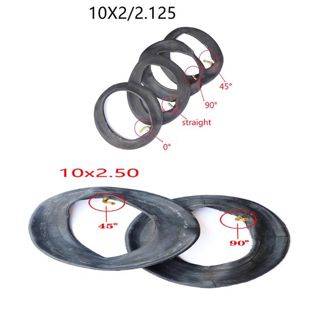 电动滑板车10x2.50内胎10x2.125内胎10x2.0希洛普10寸充气轮胎