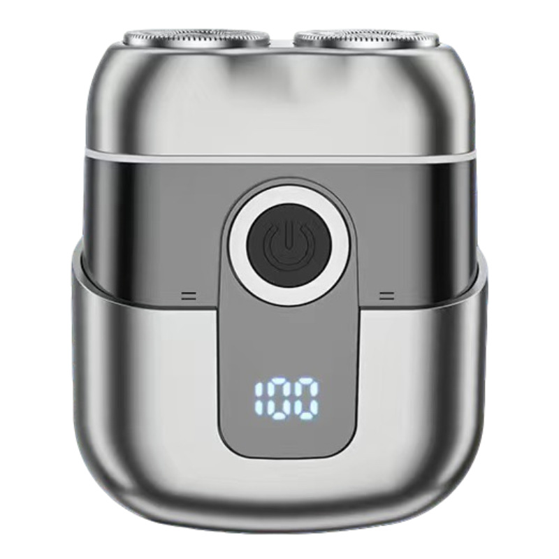 Mini afeitadora eléctrica transfronteriza, máquina de afeitar para hombre lavada de viaje portátil, venta al por mayor de una pieza, recargable
