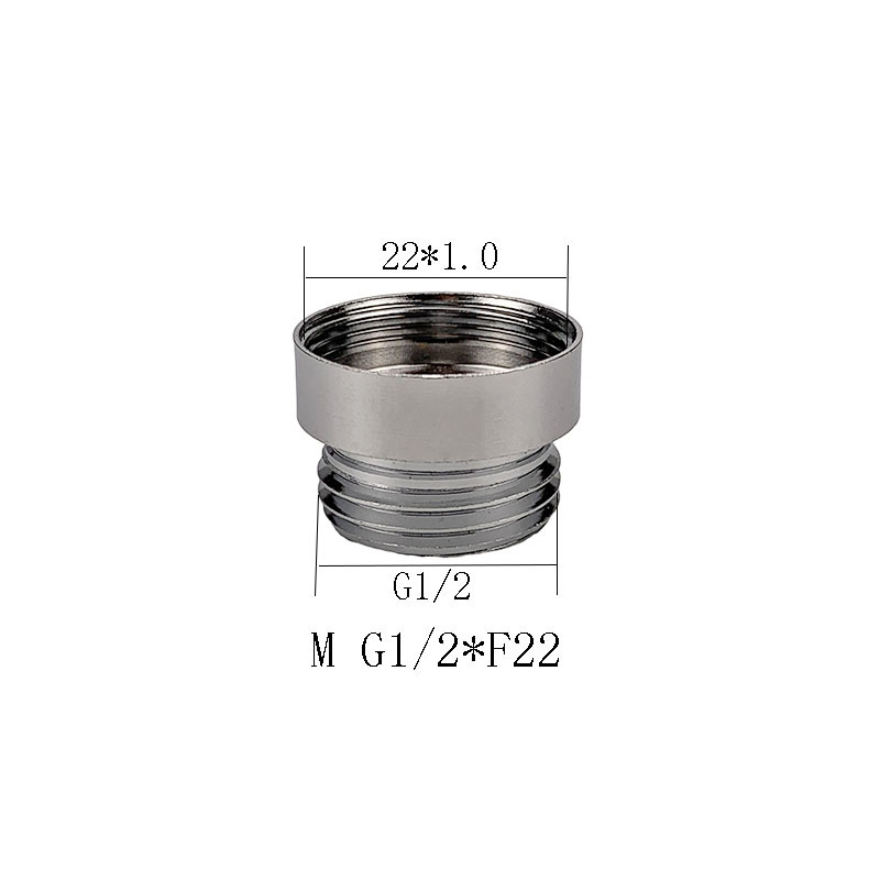 Adaptador purificador de agua de grifo Boquilla DE AGUA Bubbler 22 boquilla fina 4 puntos cabezal de ducha de dientes gruesos Alambre de alineación reductora 24 cobre