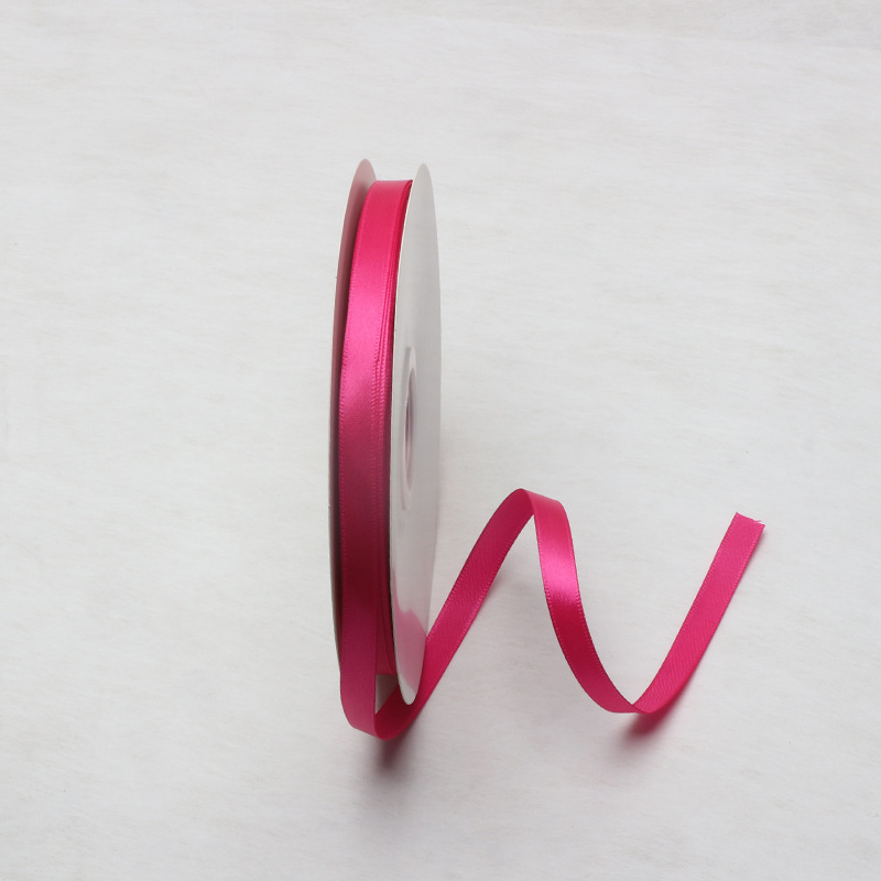 Huaxi cinta de poliéster de color sólido material de embalaje ramo de flores cinta de color sólido pastel cinta caja de regalo corbata