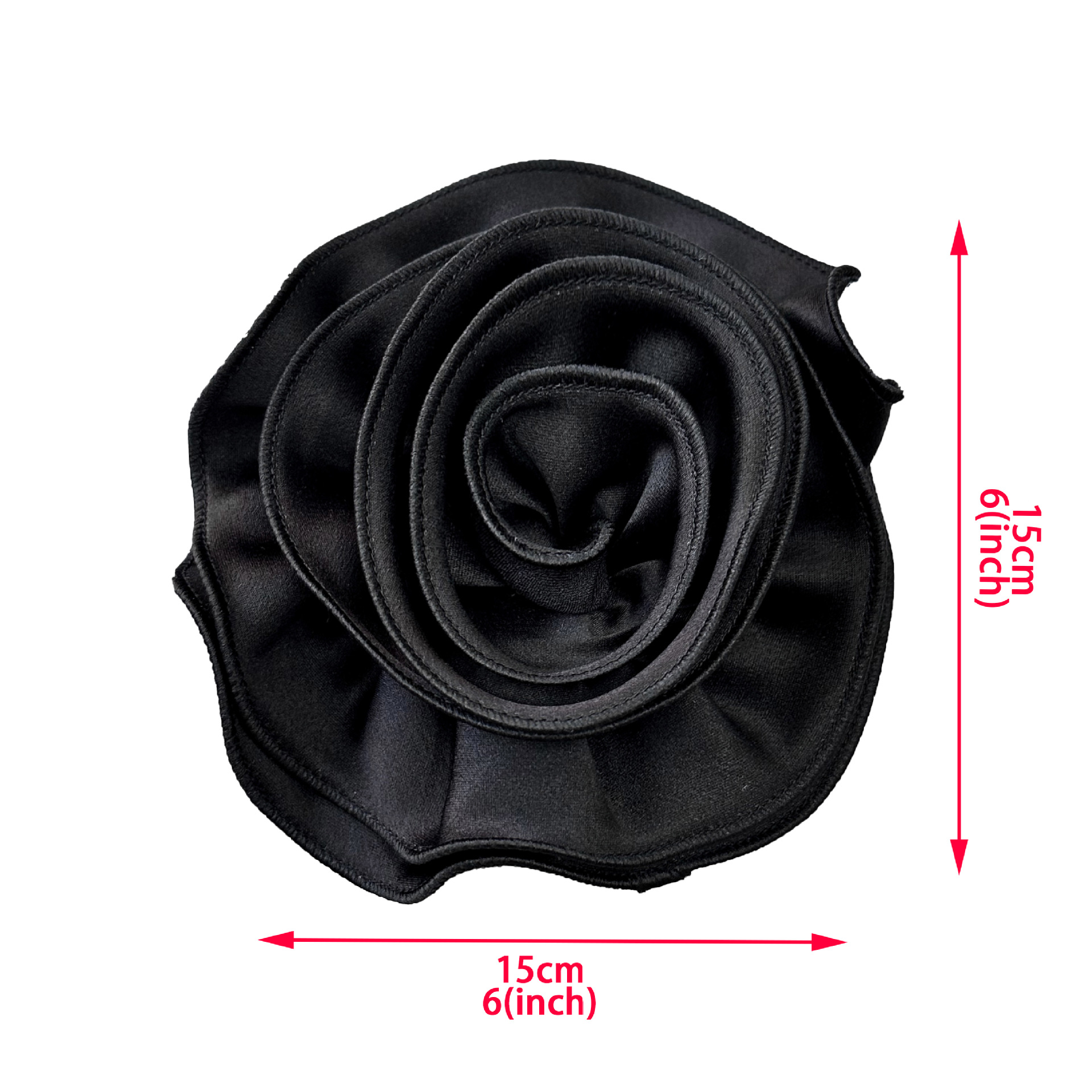 Flores hechas a mano irregulares crimpados accesorios de ropa transfronterizos calientes flores estereoscópicas zapatos sombreros bolsos accesorios de vestido