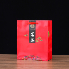 茗茶茶葉禮品袋子 通用紙袋手提袋紅茶手挽袋環保袋加厚德創包裝