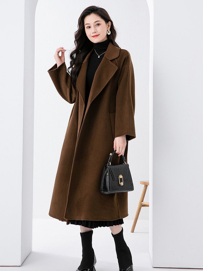 A5705 4430K ÁO KHOÁC NỮ QINTDCA DÀI QUÁ GỐI MÙA XUÂN THU ĐÔNG THỜI TRANG NỮ G06 SẢN PHẨM MỚI