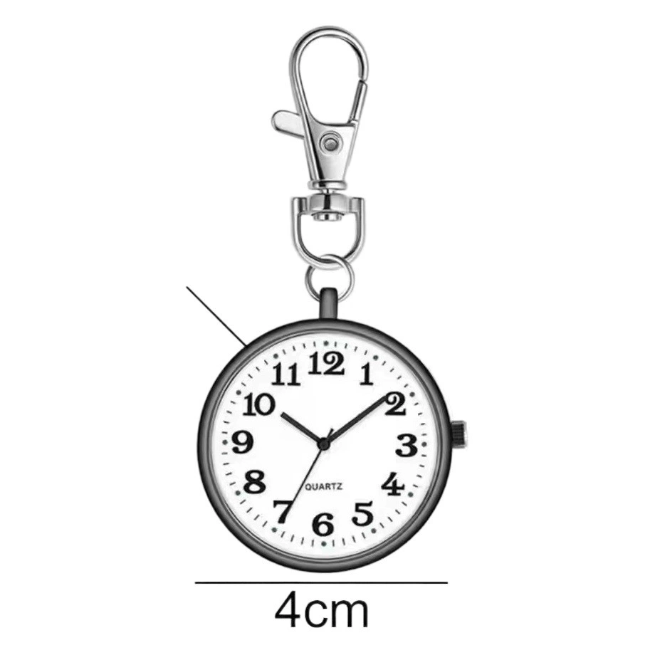 Карманные часы на экзамене четкие, большие цифры, пожилые дети, студенты, брелки, часы, часы медсестры только смотрят на время