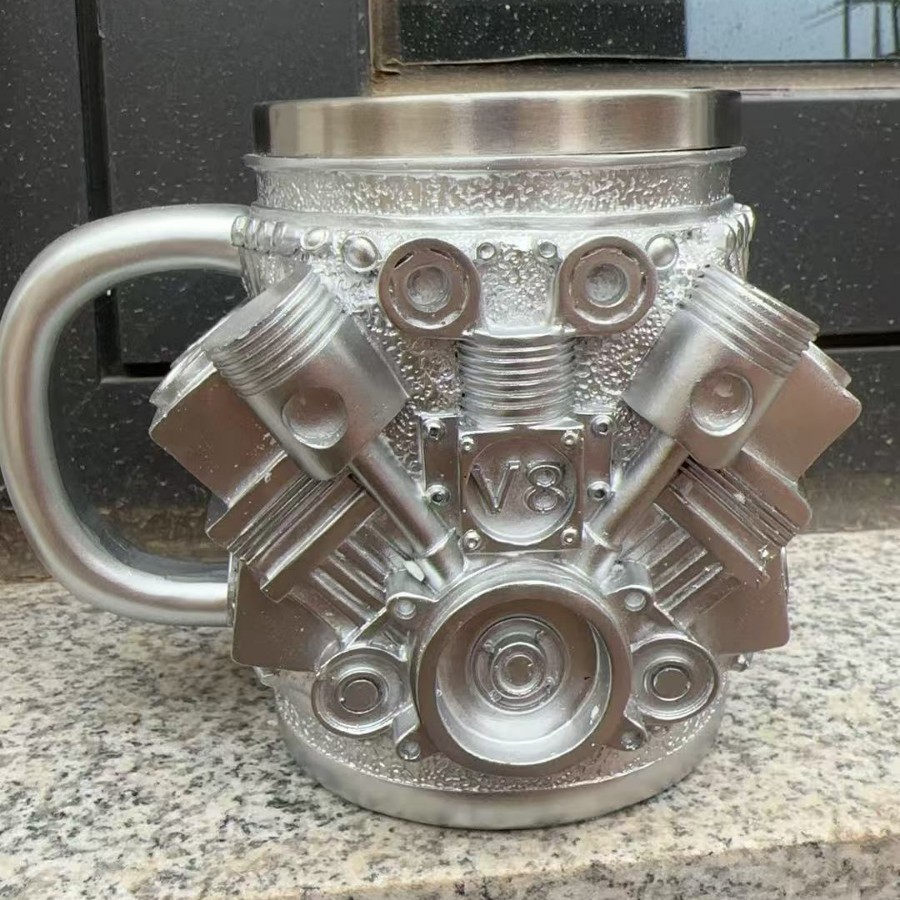 Estilo explosivo transfronterizo Cthulhu-Inspired Pirate Tankard Taza de pulpo Decoración de bar