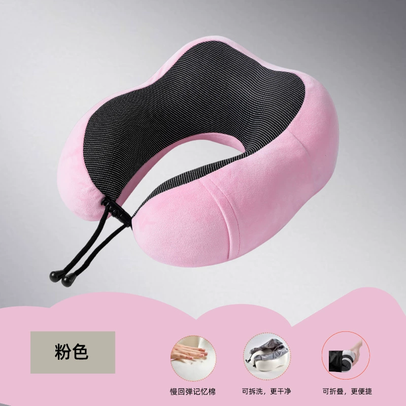 Handheld neck pillow for sleep for traveling, with neck protection