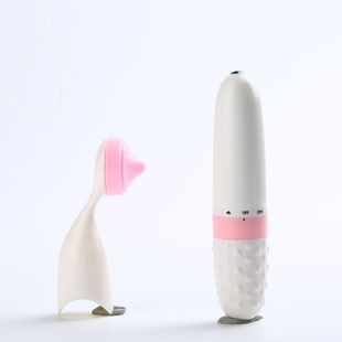 Hot Selling Cross-Border Fashionable Portable Eye Compact Multi-Head Manual Massager Craftsmanship Vibrating Eye Beauty Instrument