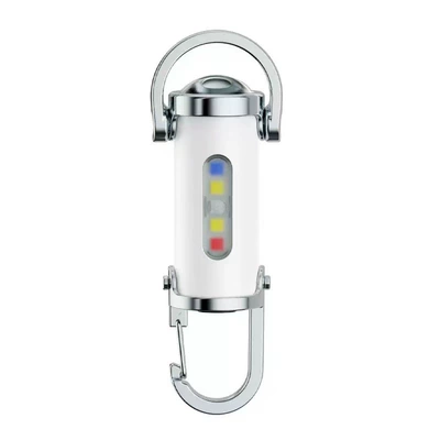 Rechargeable, UV fənərlər - extended-white-keychain-light