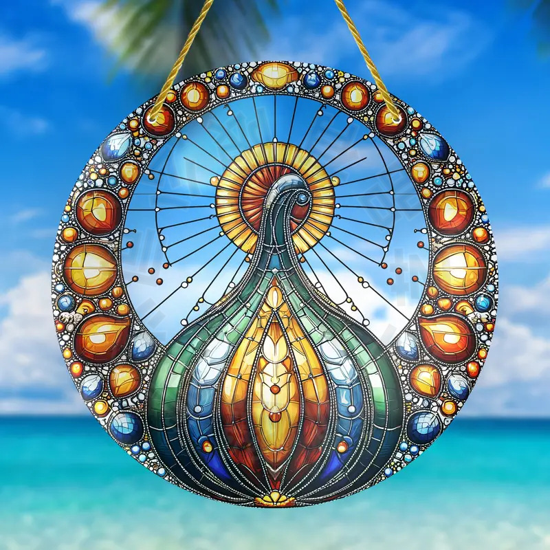 Fabricantes de decoración directa transfronteriza temu nueva serie de estilo bohemio decoración acrílica colorida interior y exterior