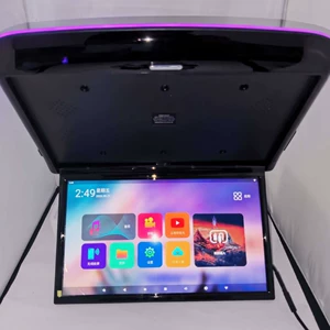 15.6 düymlük Android Rəngli İşıqlı Ultra-nazik Tavan Tipi Avtomobil Ekranı