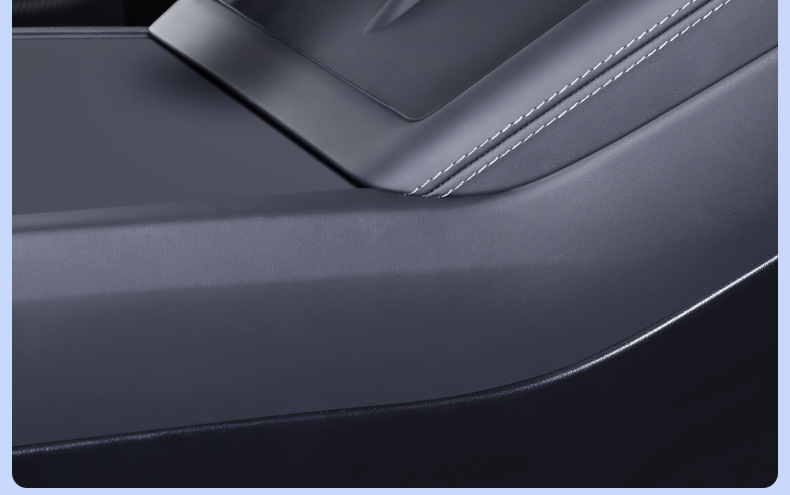 Suitable for Tesla Model 3/Y New Version Beam Model Center Console Wireless Charging Silicone Pad Full Coverage Protection Anti-Slip
