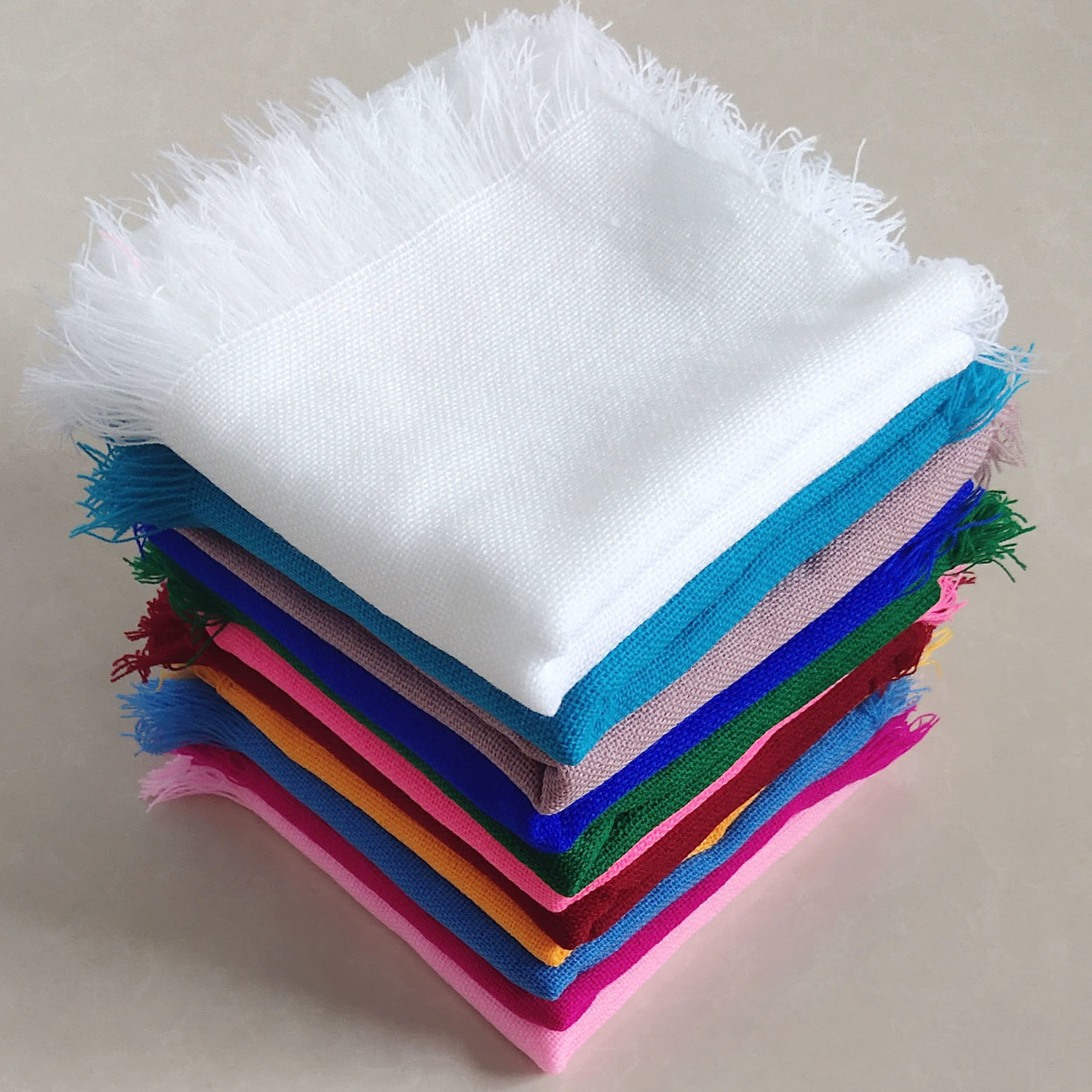 中老年頭巾農村下地幹活圍巾表演老款方巾老人防曬奶奶四方頭巾女