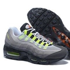新型MAX95エアマット連名3m反射制震低助白黒ランニングシューズ純源男性金クロスボーダー対外貿易靴