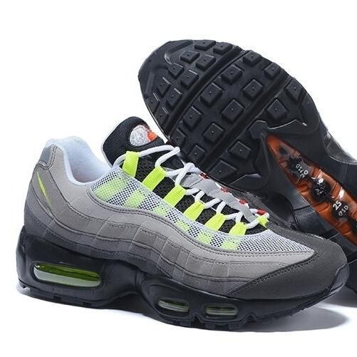 新型MAX95エアマット連名3m反射制震低助白黒ランニングシューズ純源男性金クロスボーダー対外貿易靴|undefined