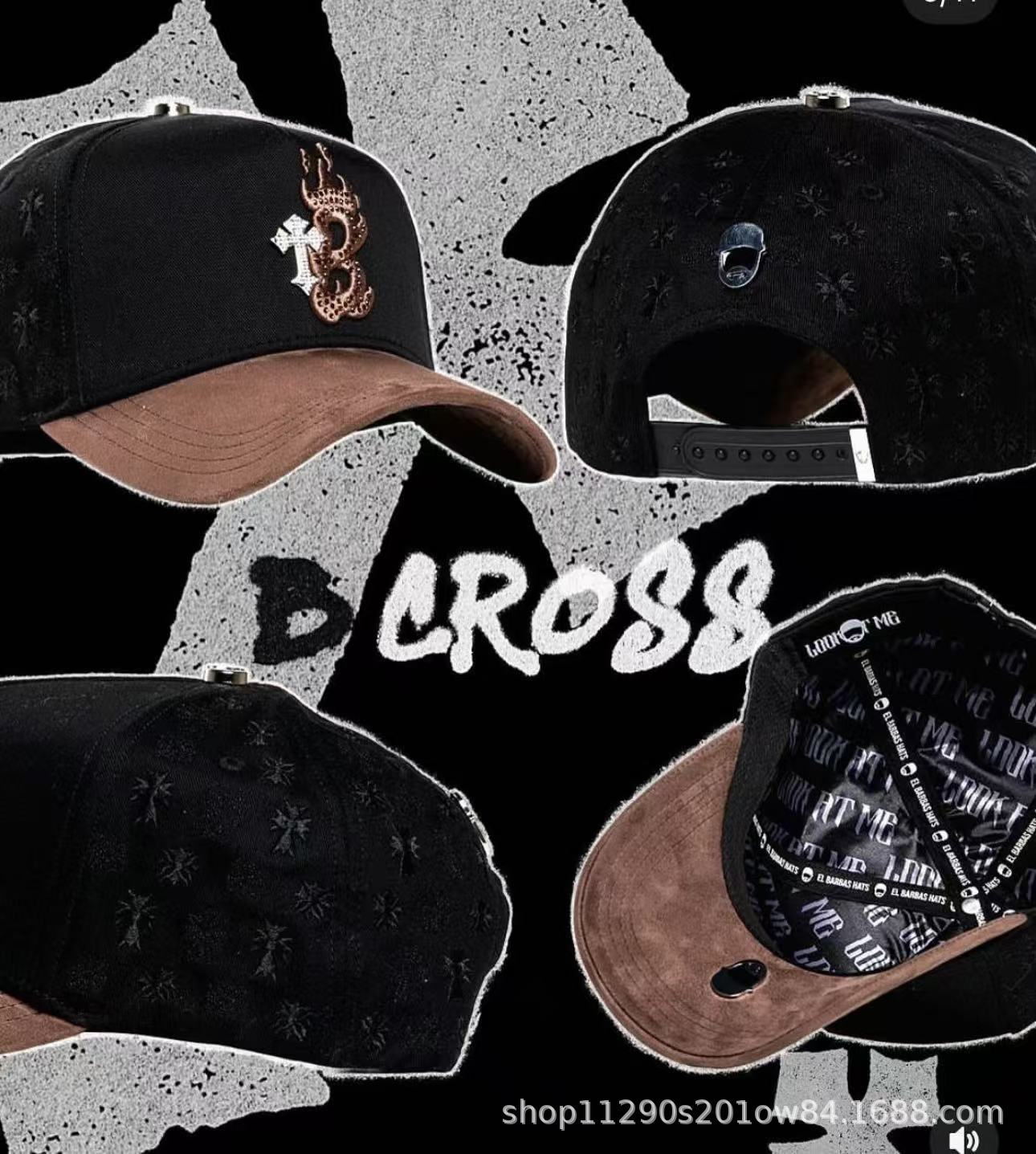 2025 explosión spot DANDY moda hip-hop tendencia gorra gorra de béisbol ajustable comercio exterior transfronterizo al por mayor