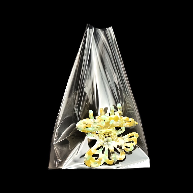 スポット opp プラスチックフラットバッグ肥厚キャンディーロリポップ包装袋 7 シルク透明ジッパー食品包装袋|undefined