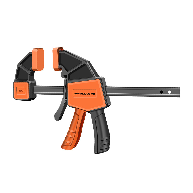 F-tipo de madera clip retenedor ángulo recto rápido abrazadera fuerte una forma de fijación de la tabla de instalación de posicionamiento clip