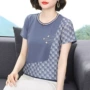 中年夏季大码妈妈t恤