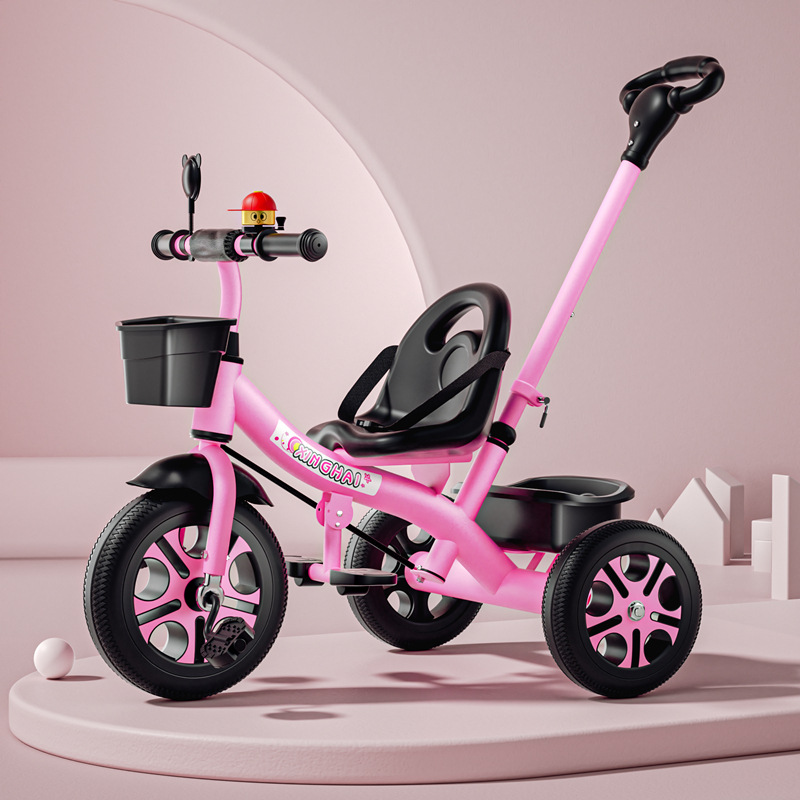 푸시 핸들이 있는 핑크색 하이 컬러 휠 ₴₸