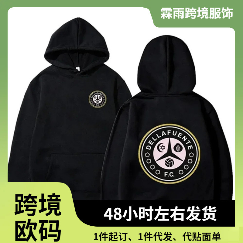 Delafuente Hoodie Women's Printed Hip-Hop Sweatshirt Grunge Korean Women's Ulzzang Hoodie Korea Delafuente Hoodie Women's Printed Hip-Hop Sweatshirt Grunge Korean Women's Ulzzang Hoodie Korea