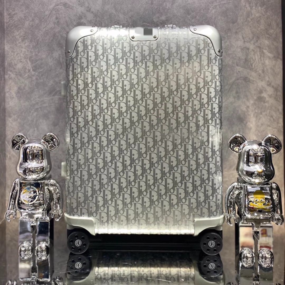 La Caja de facturación de trunk conjunta de Zimmer CD se desvanece y el grabado azul de la cerradura TSA de aleación de aluminio y magnesio de flores antiguas viaja a gran capacidad.