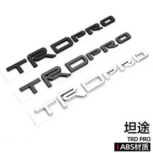 Toyota Tundra TRDPRO avtomobil stikerləri, emblemləri, arxa nişanlar, baqaj yazıları, dekorativ stikerlər