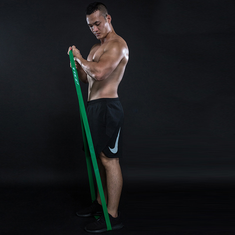 Fitness banda elástica banda de resistencia equipo de entrenamiento de pista y campo anillo de tensión equipo de fitness en casa