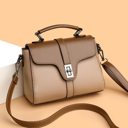Women's Single Shoulder Top-Handle Bag, Stylish Crossbody Bag with a Sense of Sophistication for Commuting, a Grand Mother Bag