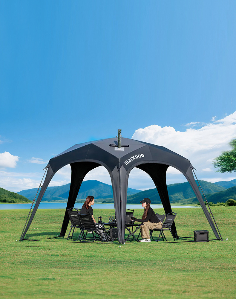 Blackdog Outdoor Pentagonal Quick-Open Canopy Outdoor Tent Camping Sunshade for Lazy People