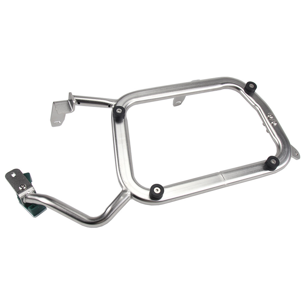 Adecuado para BMW750GS304 caja lateral de acero inoxidable soporte sin pérdida de liberación rápida caja lateral fija caja lateral rack