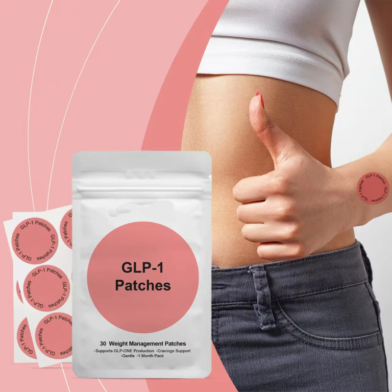 跨境TK亚马逊爆款30片身体护理贴片 GLP-1Patches温和肌肤护理贴|undefined