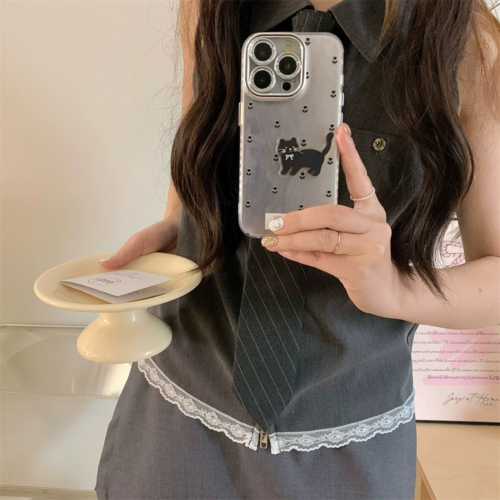 Apple, совместная трубка/трубка, чехол для телефона, iPhone 12/13, цветочный рисунок, iphone, 15promax