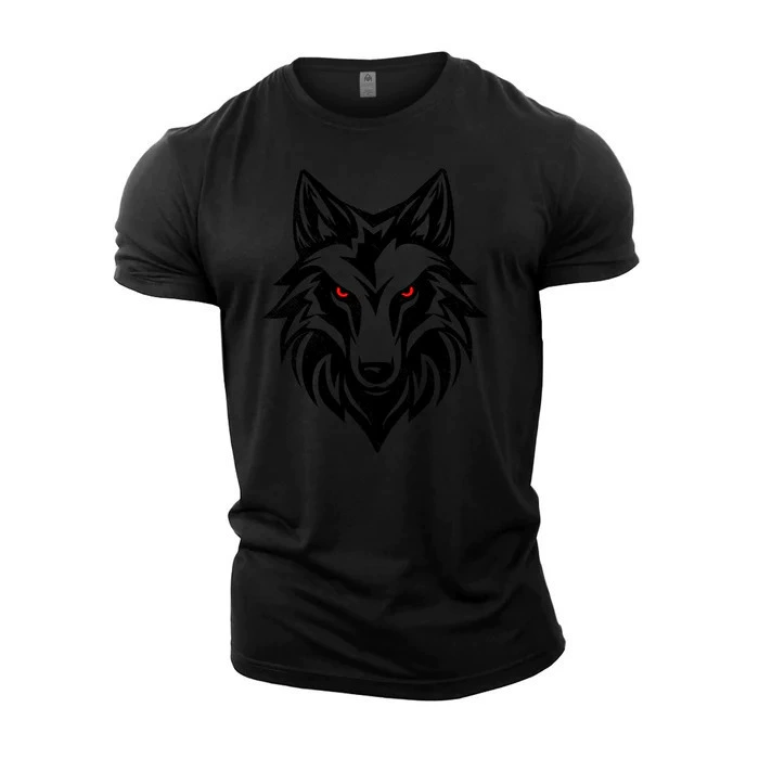 (Cross-border trading), trend cotton short sleeve T-shirt for leisure for gym