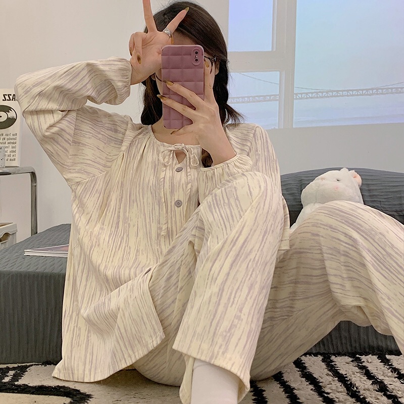 Xiangxuer Maternity Pajamas in Stock Cotton Maternity Postpartum Clothing Nursing Pajamas Homewear One Piece Dropshipping Free Shipping Xiangxuer Maternity Pajamas in Stock Cotton Maternity Postpartum Clothing Nursing Pajamas Homewear One Piece Dropshipping Free Shipping