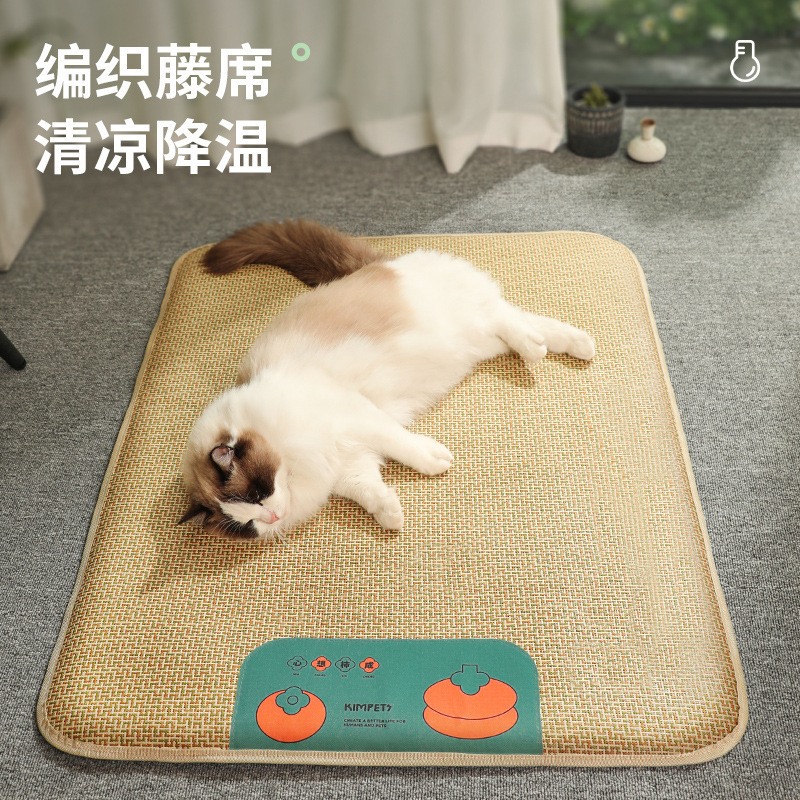 고양이매트, 여름냉각얼음매트, 사계절 만능고양이매트, 수면용, 애완동물매트, 수면매트, 고양이둥지매트