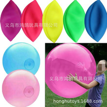 跨境热销品bubble ball夏季TPR解压超大充气球注水泡泡球义乌玩具