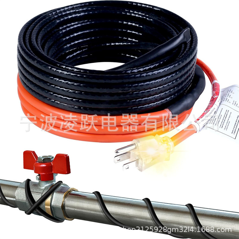 HEATIT自调节预组装管道加热电缆 120V 屋顶除屑和管道冷冻保护