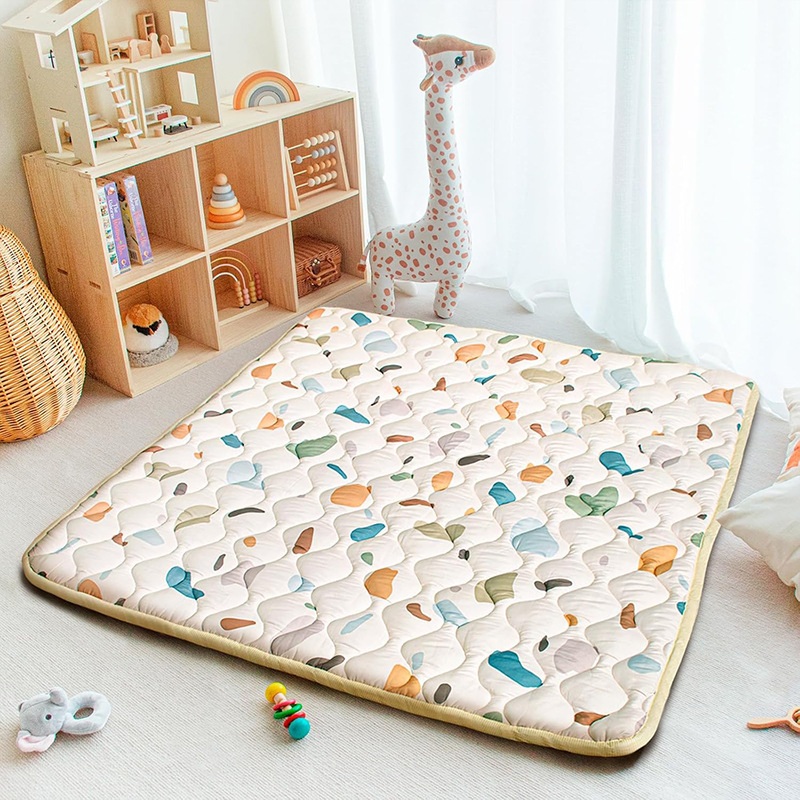 Cross-Border Amazon Children's Carpet Cartoon Home Living Room Thickened Fabric Baby Game Non-Slip Climbing Mat