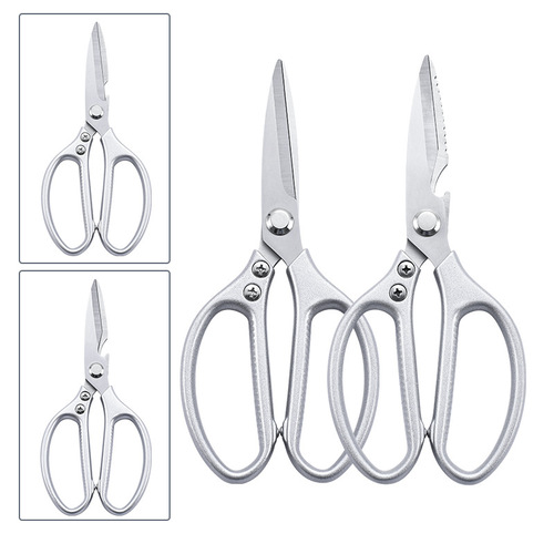 Manufacturer sells wholesale sharp kitchen scissors SK5 aluminum chicken bone scissors for easily cutting meat, cutting bones, opening bottles, etc.