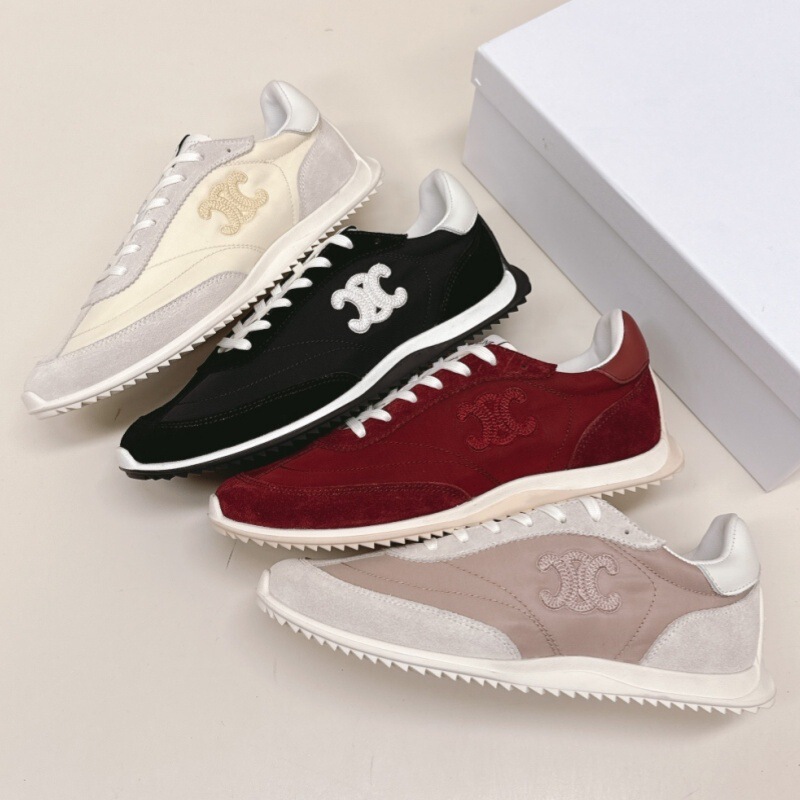 Arc De Triomphe Women's Retro Agan Training Shoes Genuine Leather Embroidered Color Matching Versatile Lace-Up Low-Top Casual Sports Shoes Arc De Triomphe Women's Retro Agan Training Shoes Genuine Leather Embroidered Color Matching Versatile Lace-Up Low-Top Casual Sports Shoes